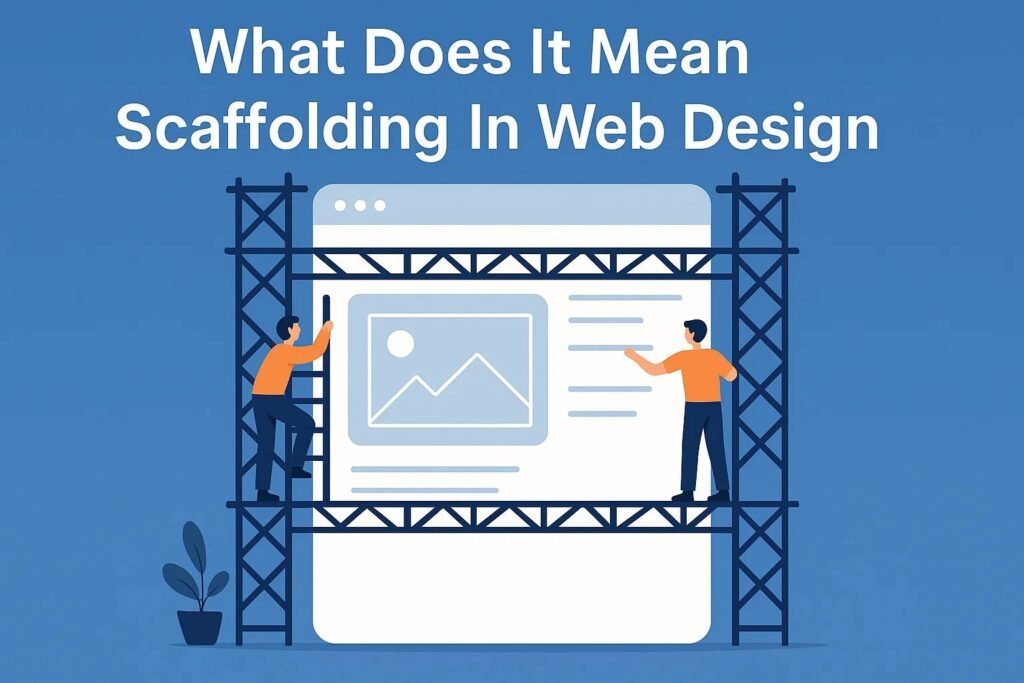 What Does It Mean Scaffolding In Web Design