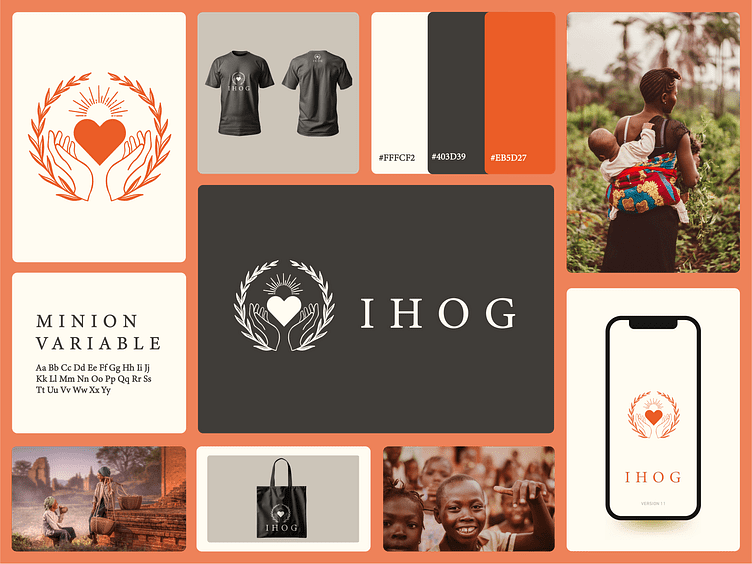 Black Owned Business Growth Accelerator 8 IHOG nonprofit branding