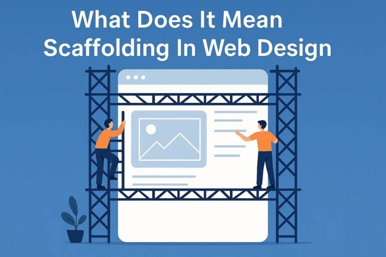 What Does It Mean Scaffolding In Web Design
